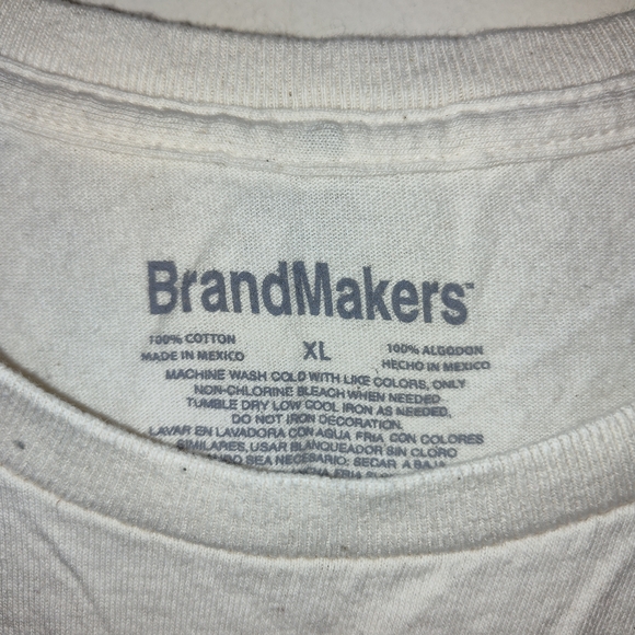 Cream Graphic T-Shirt - Picture 2 of 2